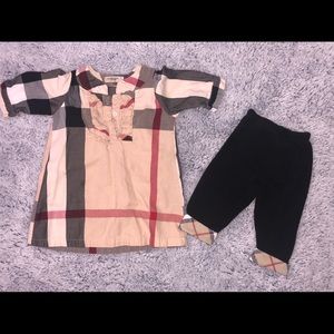 Burberry outfit